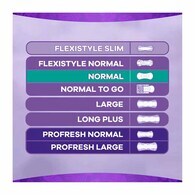 Always Dailies Fresh & Protect Panty Liners Normal x60