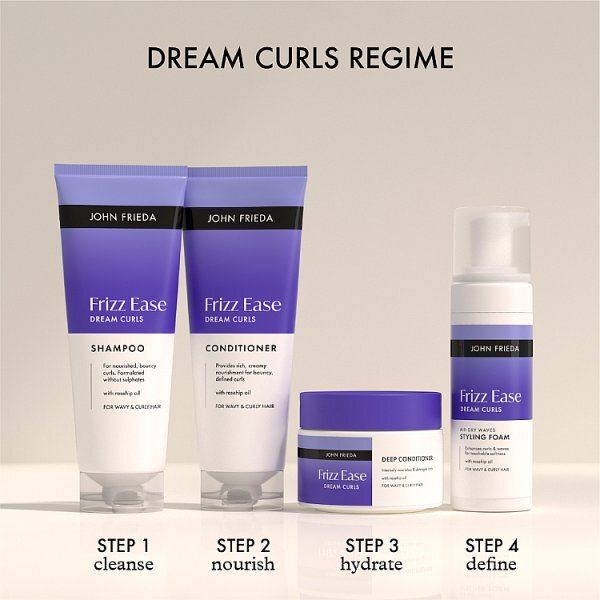 John Frieda Frizz Ease Dream Curls Waves Styling Foam 150Ml