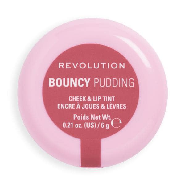 Revolution Bouncy Pudding Lip & Cheek Rosy Cloud