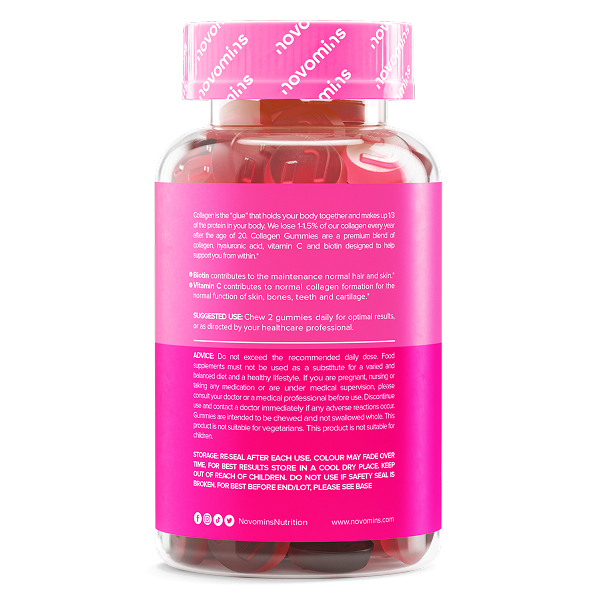 Novomins Collagen Gummies 60 Gummies