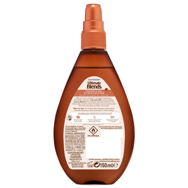 Garnier Ultimate Blends Coconut Oil Frizzy Hair Oil 150ml