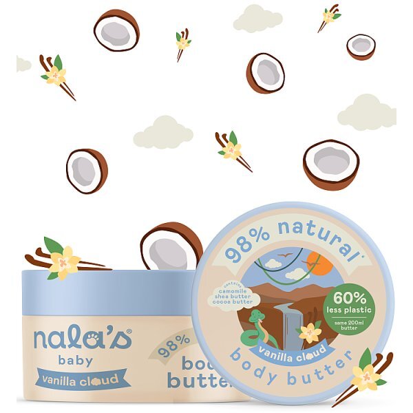 Nala's Baby Body Butter Vanilla Cloud 200Ml