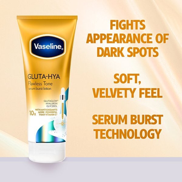 Vaseline Gluta-Hya Flawless Tone Serum Burst Lotion 200 ml