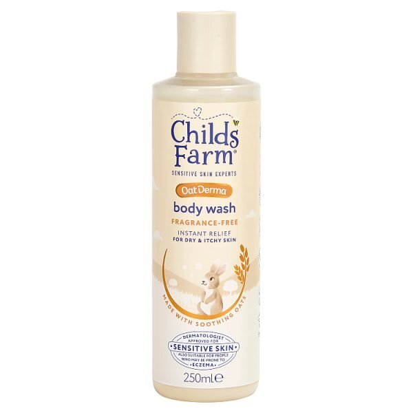 Childs Farm Oatderma Body Wash Fragrance-Free 250Ml