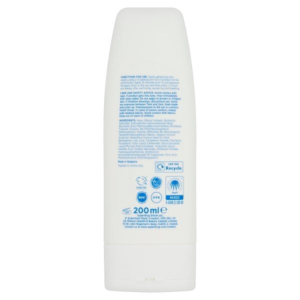 S/D SOLAIT SENSITIVE LOTION SPF50 200ML