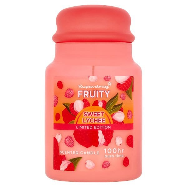Superdrug Fruity Lychee 620G Candle