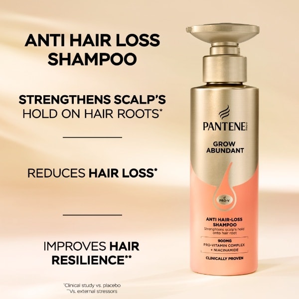 Pantene Grow Abundant Anti-Hair Loss Shampoo 290ml