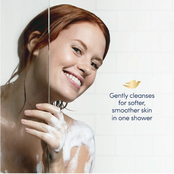 DOVE SILKY VELVET SHOWER GEL 450ML
