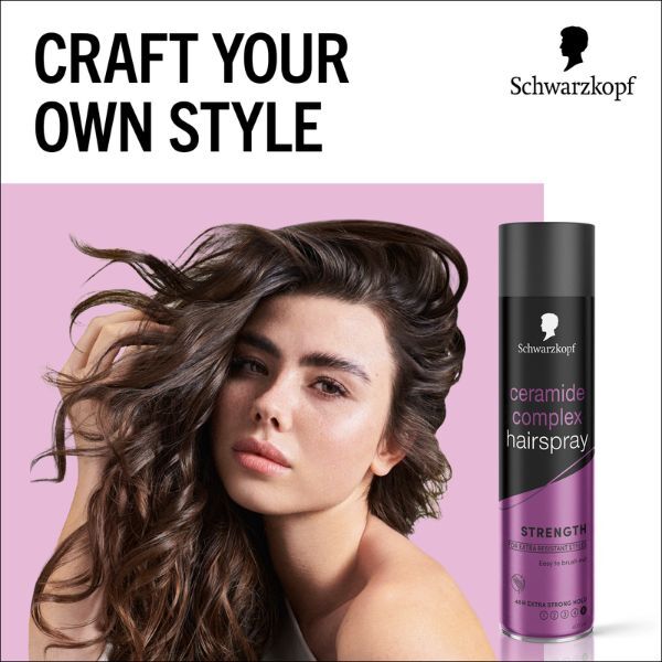 Schwarzkopf Styling Ceramide Complex Hair Spray 400Ml