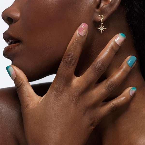 Mylee Gel Nail Wraps Cosmic Swirl