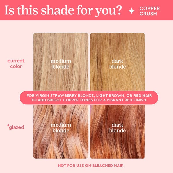 Glaze Super Color Conditioning Gloss Copper Crush 190ml