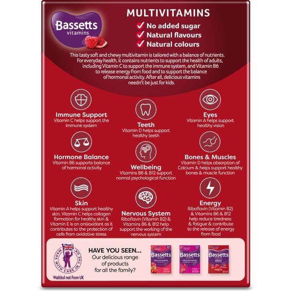 Bassets Adult Multivitamin Pastilles x 60