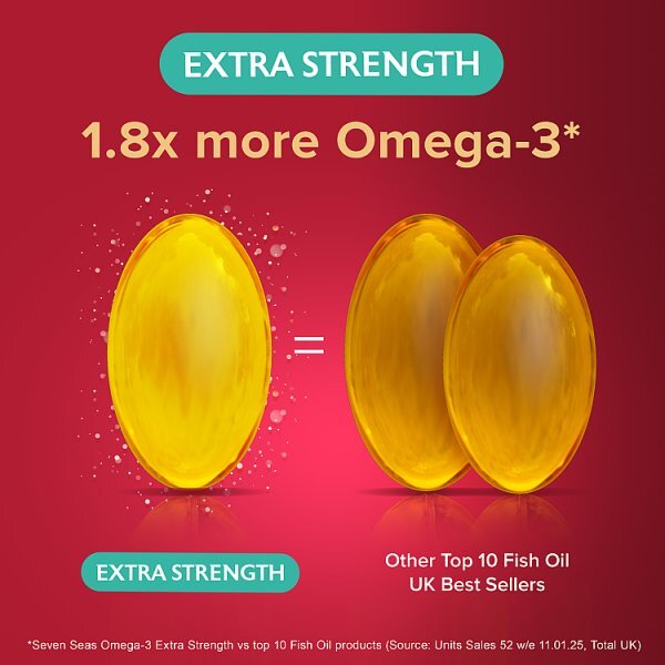 Seven Seas Omega-3 Extra Strength with Vitamin D