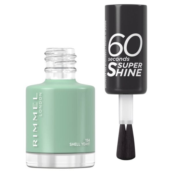 Rimmel 60 Seconds Nail Polish 154 Shell Yeah!! 8Ml