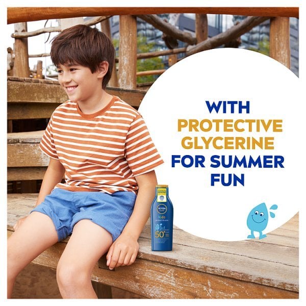 Nivea Sun Kids Protect & Care Sun Cream Lotion Spf50+ 200Ml