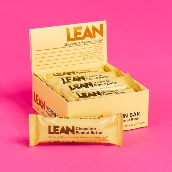 Lean Chocolate Peanutbutter Protein Bar 16G