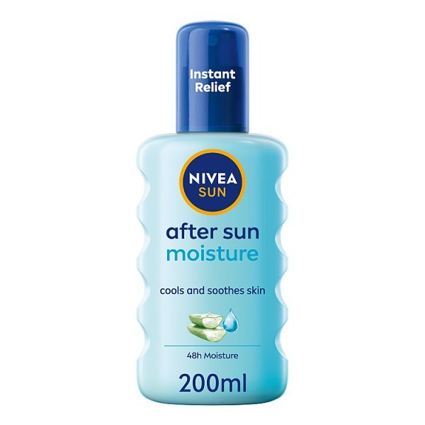 NIVEA SUN After Sun Moisturising Soothing Spray Lotion 200ml