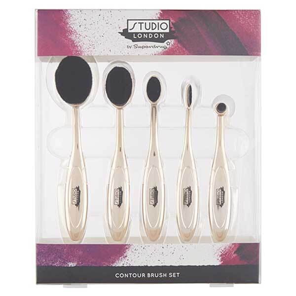 DNR Superdrug Studio London Contour Brush Set