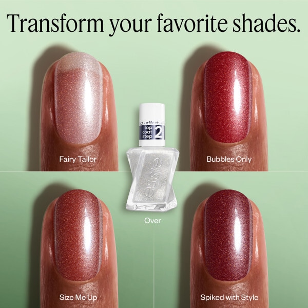 Essie Gel Couture Gel-Like Nail Polish Diamond Dust Top Coat