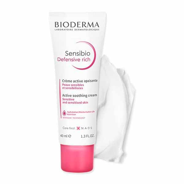Bioderma Sensibio Rich Face Moisturiser Sensitive Skin 40Ml