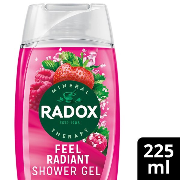 Radox Mineral Therapy's Feel Radiant Shower Gel 225 ml