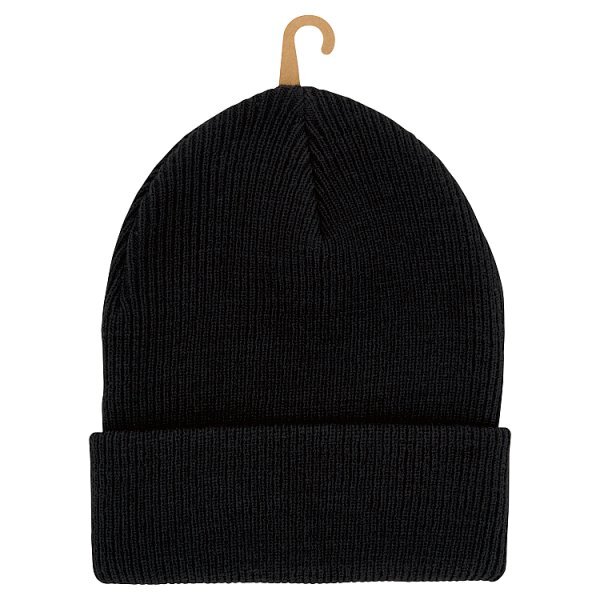 Superdrug Beanie Hat Black