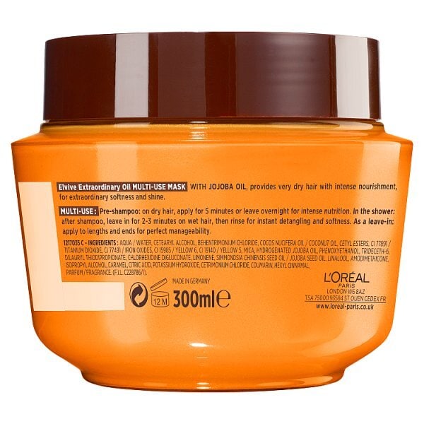 L'Oréal Paris Elvive Extraordinary Oil masque Pot 300ml
