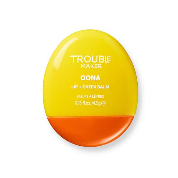 Trouble Maker Oona Pebble Lip and Cheek Balm Gold Shimmer