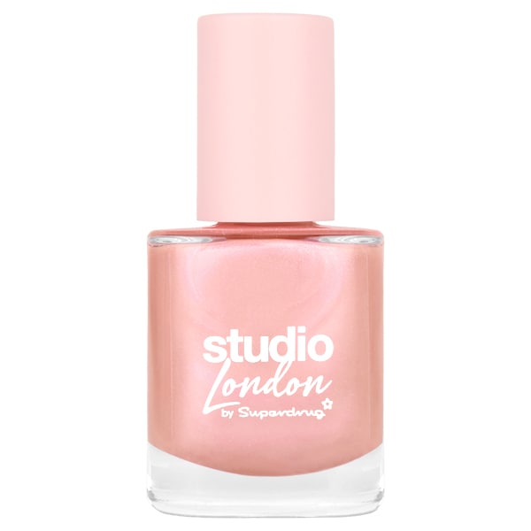 Studio London Pink Shimmer Nail Polish