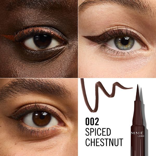 Rimmel Wonder'Ink Precision Liquid Eyeliner Spiced Chestnut