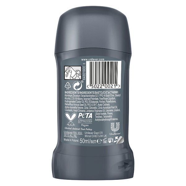 DNR Dove Men+Care 48 Hr Clean Comfort Anti-Perspirant Stick