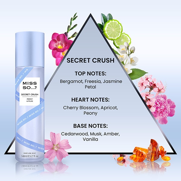 Miss So&? Secret Crush Perfume Mist 140Ml