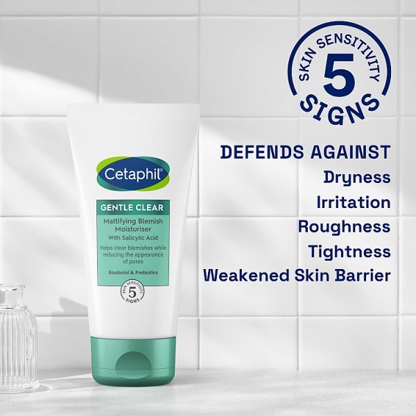 Cetaphil Gentle Clear Mattifying Blemish Moisturiser 89ml