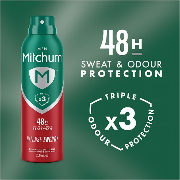 Mitchum Triple Odor Defense Intense Energy Aerosol 200ml