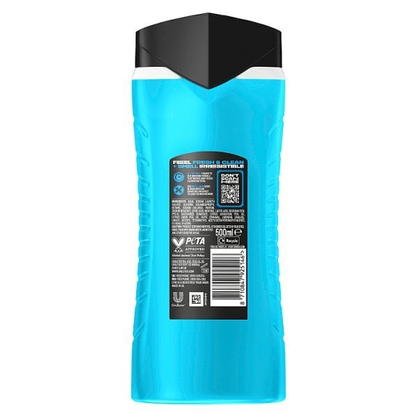 Lynx 3-in-1 Body Wash Shower Gel Ice Chill 500ml