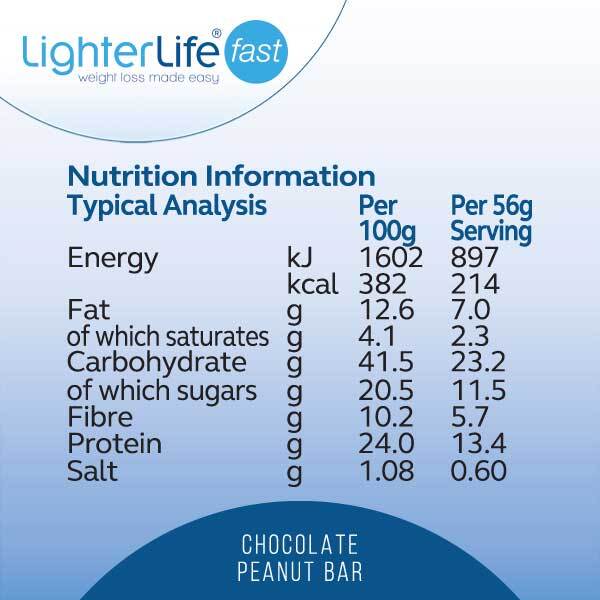 LighterLife Fast Chocolate Peanut Bar