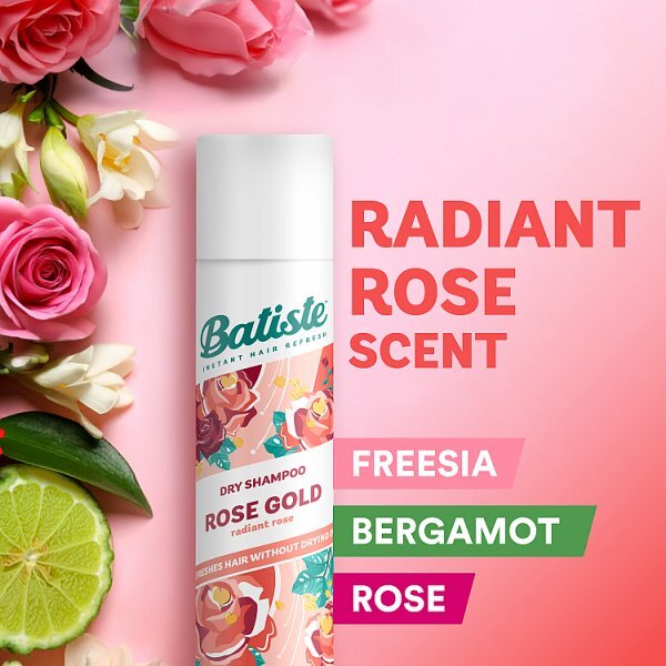 Batiste Dry Shampoo Rose Gold 200ml