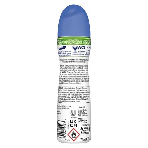 Dove Original Compressed Anti-Perspirant Aerosol 75ml