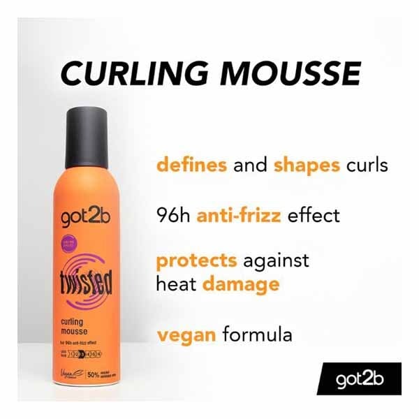 got2b Twisted Curling Mousse 250ml