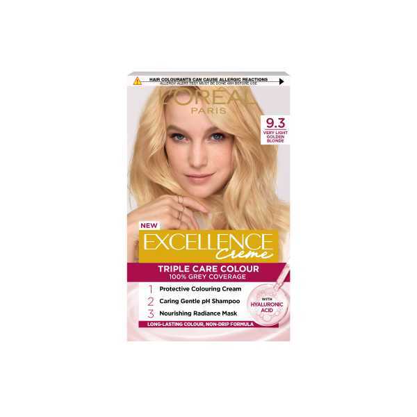 Excellence Creme 9.3 Very Light Golden Blonde Hair Dye