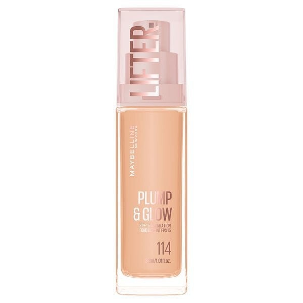 Maybelline Lifter Plump & Glow Foundation 114