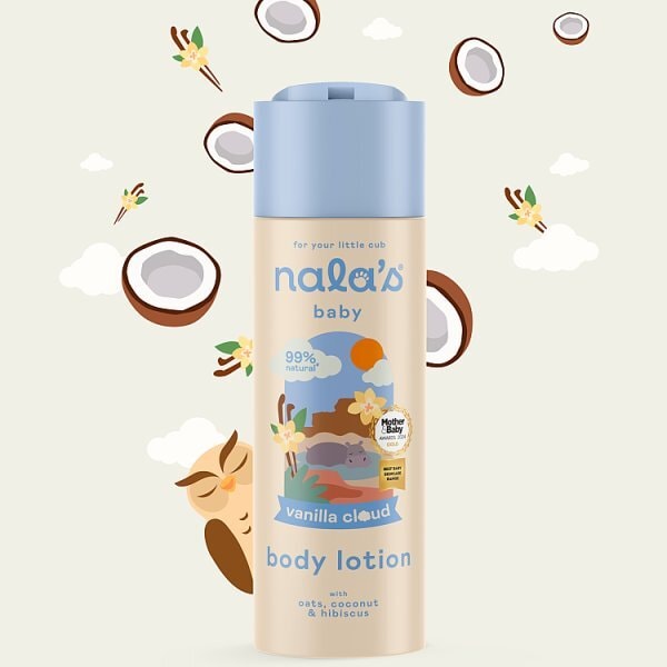 Nala's Baby Body Lotion Vanilla Cloud 200Ml