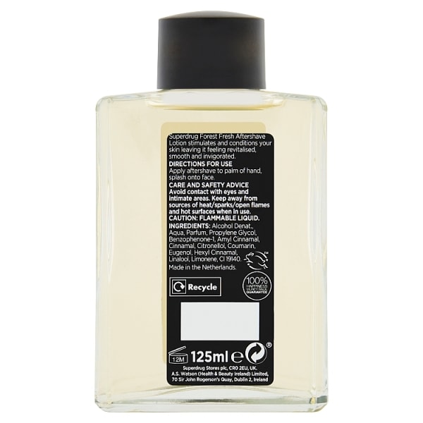 Superdrug After Shave Forest Fresh 125ml