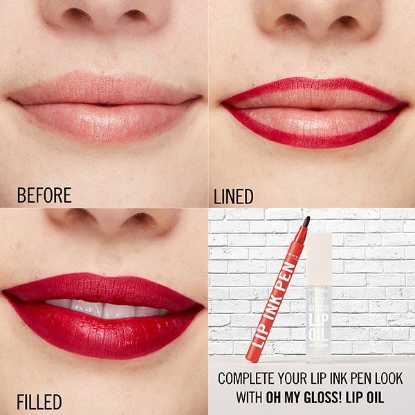 Rimmel Lip Ink Pen Lip Stain Iconic Red