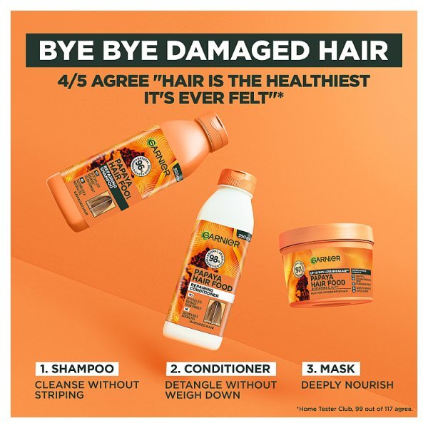 Garnier Ultimate Blends Hair Food Papaya Hair Mask 390ml