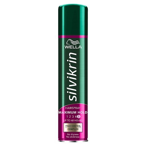 Wella Silvikrin Maximum Hold Hairspray, 75 ml