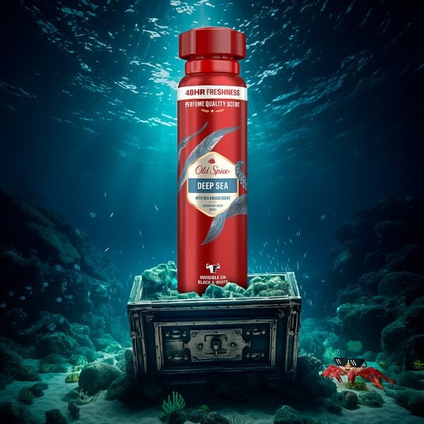 Old Spice Deep Sea Deodorant Body Spray For Men 150 Ml