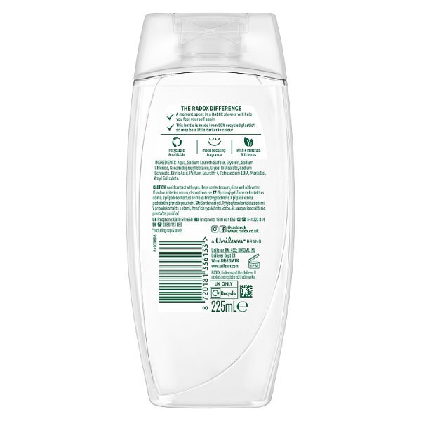 Radox Mineral Therapy Feel Moisturised Shower Gel 225 ml
