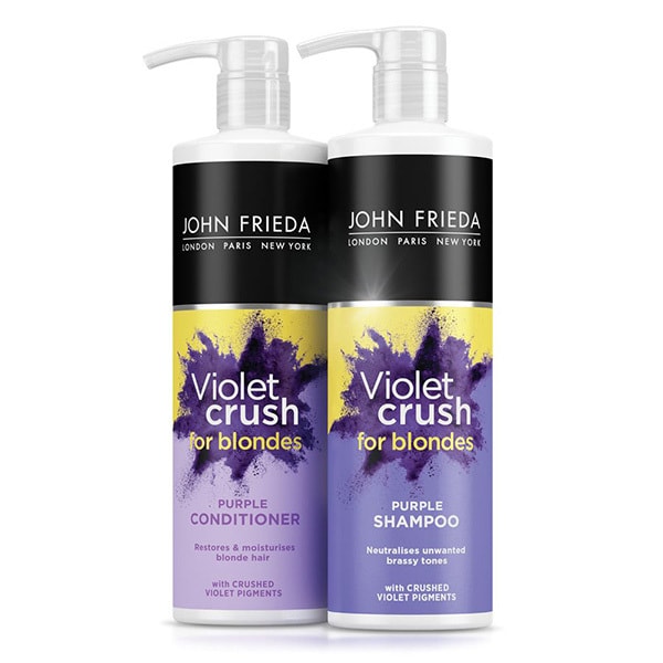 DNR John Frieda Violet  Tone Correcting Purple Conditioner