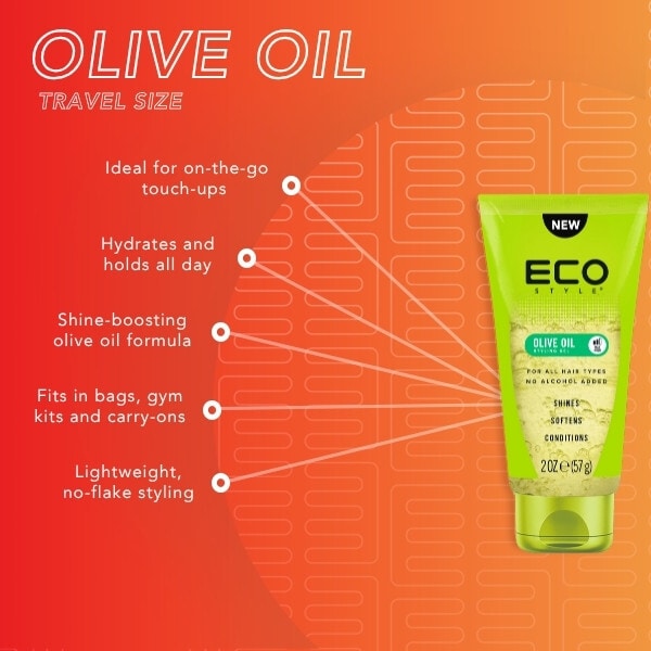 Eco Style Olive Oil Styling Gel 2oz (57g)